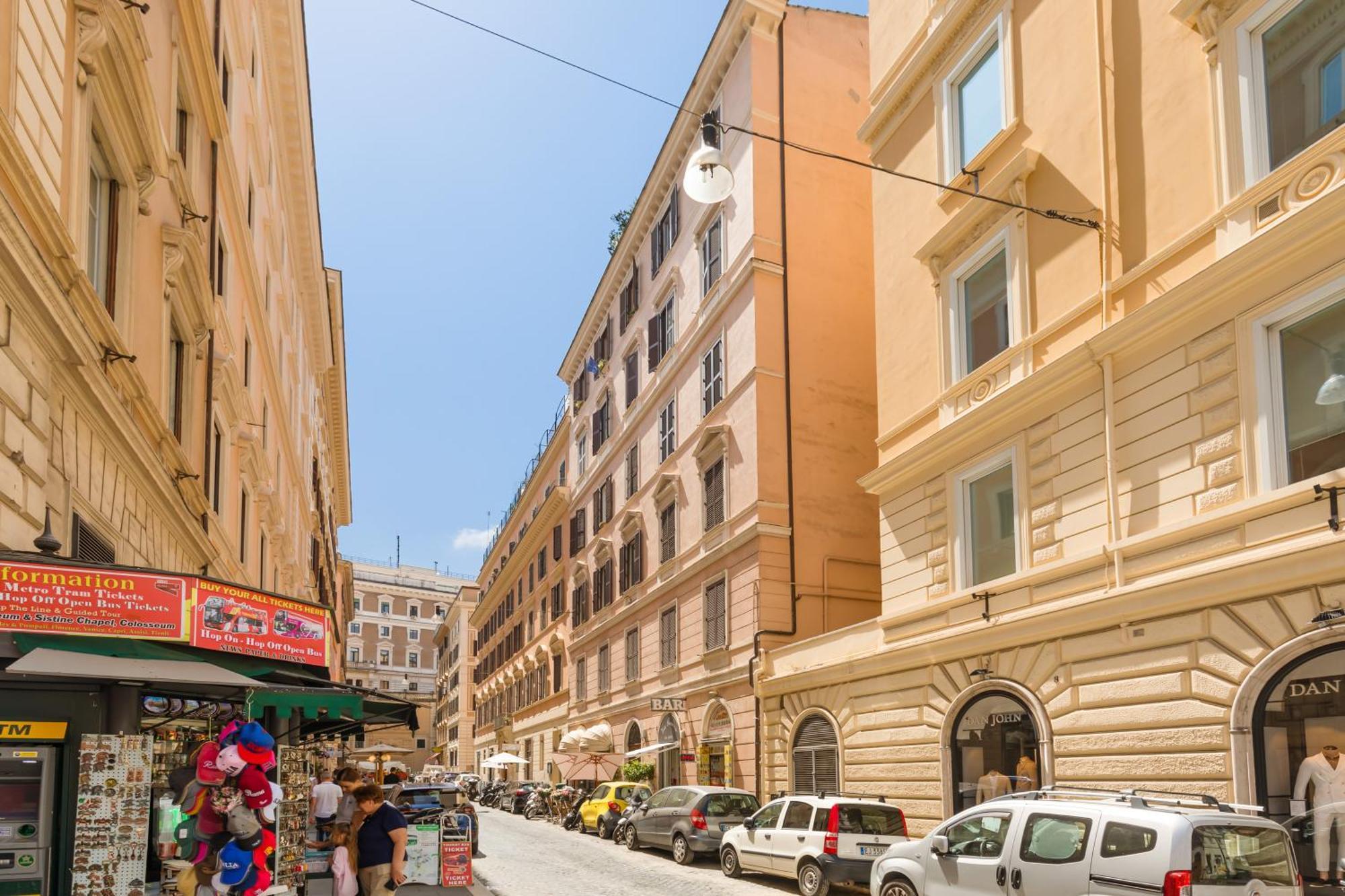 Imperial Nazionale Apartman Róma Kültér fotó